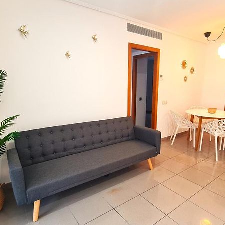 Beach Valencia Luxury D15-9 Apartment With Terrace And Sea Views With Two Rooms Esterno foto